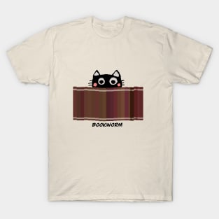 Cat Bookworm T-Shirt